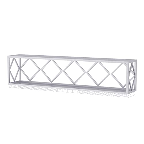 EUEIQCBZ Wandmontierte Weinregal, freistehende Weinregal, Tischplatten -Weinregal, Arbeitsplatte Home Kitchen Pantry Wine Display Rack von EUEIQCBZ