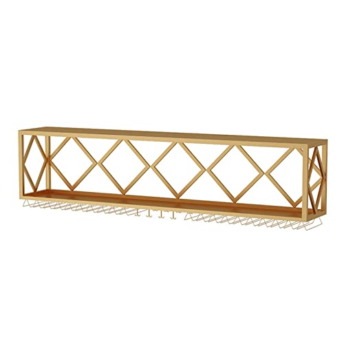 EUEIQCBZ Wandmontierte Weinregal, freistehende Weinregal, Tischplatten -Weinregal, Arbeitsplatte Home Kitchen Pantry Wine Display Rack von EUEIQCBZ