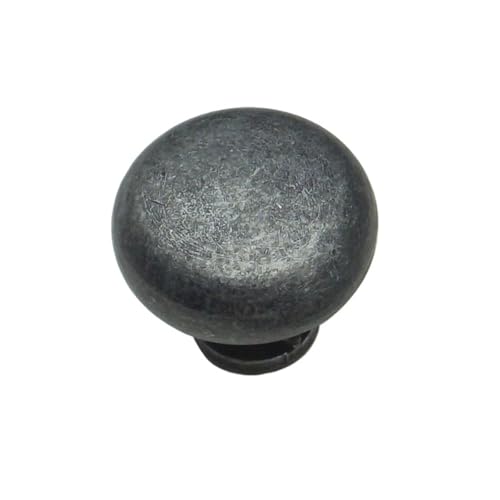 EUETVEXERK 1 PC Antike Schrankgriffe Retro Küchenschrank Türknöpfe Vintage Kleiderschrank Zieht Moderne Zinklegierung Möbelbeschläge Schranktürgriff(Retro Iron knob) von EUETVEXERK
