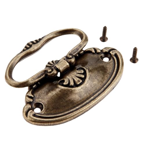 EUETVEXERK 1 Stück 78 * 43mm Antike Bronze Möbelgriff Schubladenschrank Schmuckschatulle Dekorative Griffe Zieht Knob Möbelbeschläge Schranktürgriff EUETVEXERK 1 Stück 78 * 43mm Antike Bronze Möbelgriff Schubladenschrank Schmuckschatulle Dekorative Griffe Zieht Knob Möbelbeschläge Schranktürgriff von EUETVEXERK