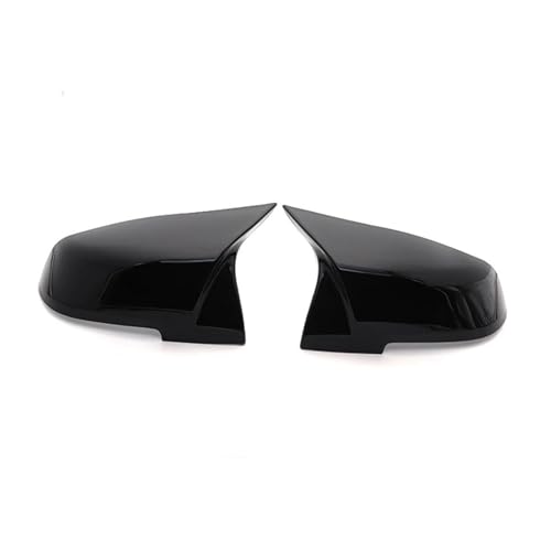 EUETVEXERK 2 stücke M Look Auto Auto Rückansicht Seitenspiegel Abdeckung Trim Fit for BMW I3 I3S I 3 Serie 2013 2014 2015 Carbon Fiber Look Stil Auto-Rückspiegel(Bright Black) von EUETVEXERK