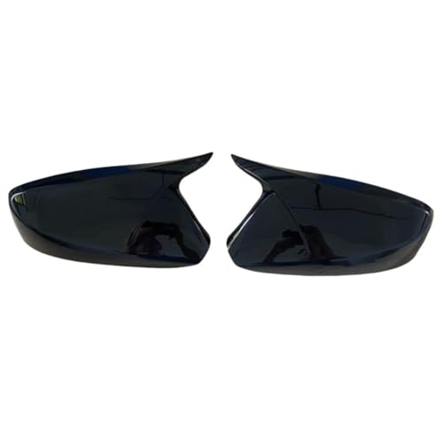 EUETVEXERK 2X Seitenspiegel-Abdeckkappen passend for Hyundai Accent Solaris I 2012–2017/1. Generation 2010–2014, Rückspiegelabdeckung hinzufügen Auto-Rückspiegel(Black without light) von EUETVEXERK