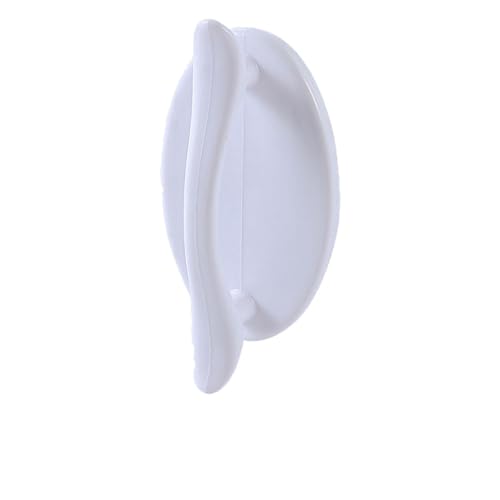 EUETVEXERK 4/1 STÜCKE Haushaltsgriff Türfenster Stanzfreier Selbstklebender Griff Kleiderschrank Zieht Fensterschrank Schublade Möbeldekor Schranktürgriff(A-White(1pcs)) von EUETVEXERK