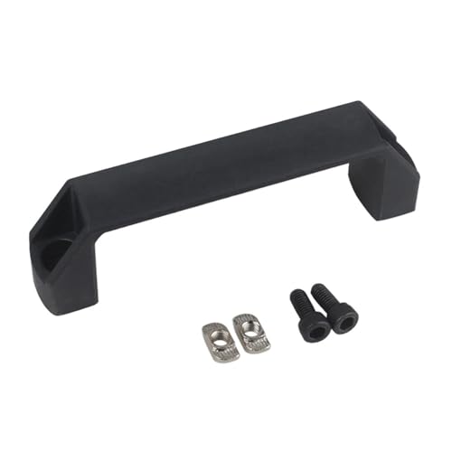 EUETVEXERK 4-teiliger V-Slot-Türgriff for Schraube for V-Slot/T-Slot der Serie 20 for 6 mm 90 Aluminiumprofilen 3D-Druckerteile Schranktürgriff von EUETVEXERK
