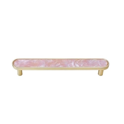 EUETVEXERK Griffe Schubladenschrank Möbel Küchengriffe for Schrankknauf Tür Schublade Küchenknopf Messing Polychrome Muschel Schranktürgriff(B) von EUETVEXERK