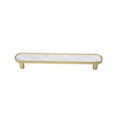 EUETVEXERK Griffe Schubladenschrank Möbel Küchengriffe for Schrankknauf Tür Schublade Küchenknopf Messing Polychrome Muschel Schranktürgriff(C) von EUETVEXERK