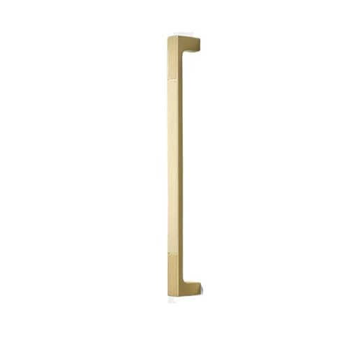 EUETVEXERK Griffe im chinesischen Stil for Schränke und Schubladen, Möbelbeschläge aus Zinklegierung, Küchenschrankgriffe, Kleiderschrank, Kommode Schranktürgriff(Gold-192mm) von EUETVEXERK