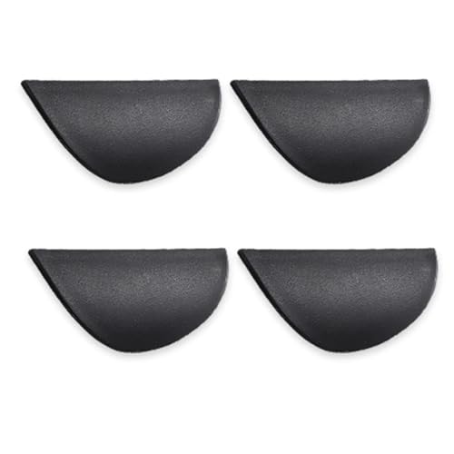 EUETVEXERK Kleiderschrank Türgriffe Selbstklebende Möbel Schubladenknöpfe Griffe Home Badezimmer Küche Fenster Langer Schrankknopf Weiß Schwarz Schranktürgriff(schwarz,5PCS) von EUETVEXERK