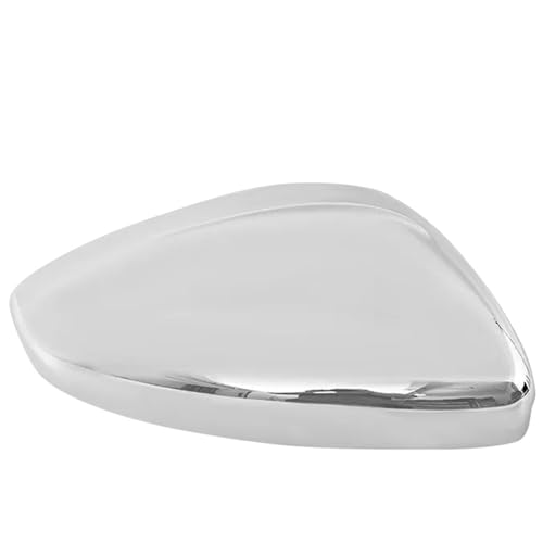 EUETVEXERK Links rechts Tür Außenspiegel Abdeckkappe Schale Rückspiegelgehäuse Passend for Peugeot 208 2012 2013 2014 2015 2016 2017 2018 2019 Auto-Rückspiegel(1xChrome Right) von EUETVEXERK