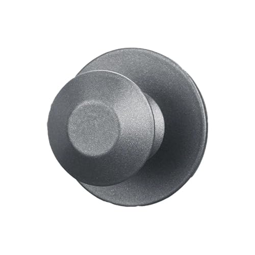 EUETVEXERK Punch-Free Schublade Griff Selbst-Adhesive Haken Metall Europäischen-Stil Ein-Loch Tür Zieht Kleiderschrank Griffe for Adhesive Wand haken Schranktürgriff(Gray) von EUETVEXERK