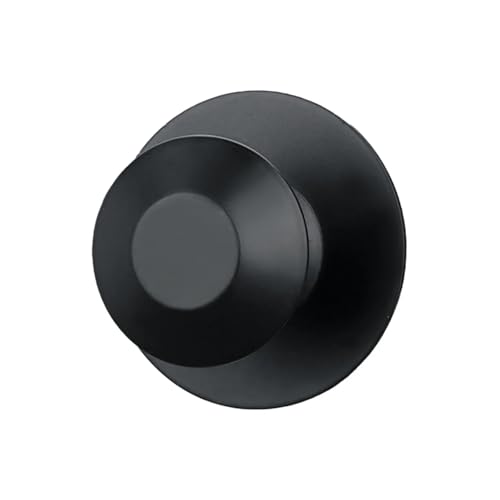 EUETVEXERK Punch-Free Schublade Griff Selbst-Adhesive Haken Metall Europäischen-Stil Ein-Loch Tür Zieht Kleiderschrank Griffe for Adhesive Wand haken Schranktürgriff(schwarz) von EUETVEXERK