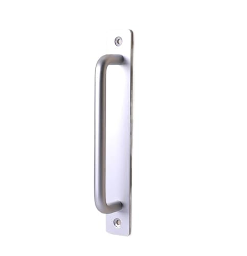EUETVEXERK Schranktür-Klopfgriffe, Schubladengriffe und Aluminiumlegierungsgriffe for Balkonschiebetüren Fenster Schranktürgriff(Matte silver 210mm,2pcs) von EUETVEXERK