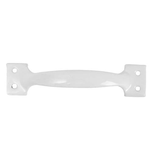 EUETVEXERK Universelle gebogene Griffe for Möbelschubladen, Kleiderschrank, Schranktürgriff, Schubladenknöpfe, Schrankgriffe for Schrauben, Hardware-Tool Schranktürgriff(Wit,6 inches) von EUETVEXERK