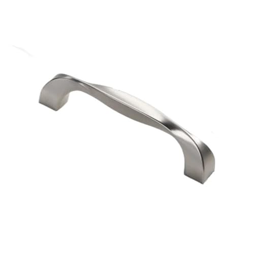 EUETVEXERK Zinklegierung Perle Silber Schrankknöpfe Küchentürgriffe Schubladenschrank Türgriffe Schrankgriffe Möbelbeschläge Schranktürgriff(Handle-9012S-192) von EUETVEXERK