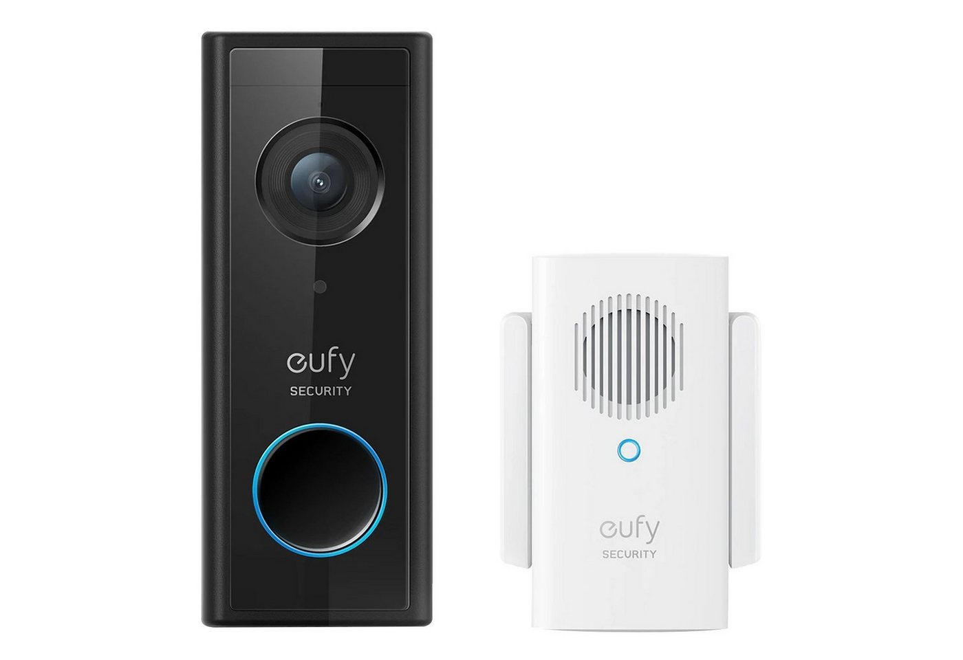 eufy E8220311 Überwachungskamera (Außenbereich, Wi-Fi-Video-Türklingel-Kit, 120-Tage-Akkulaufzeit, keine monatlichen Gebühren) von eufy