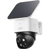 Eufy - SoloCam S340 kabellose Überwachungskamera für Außen mit Doppelobjektiv und Solarpanel von EUFY