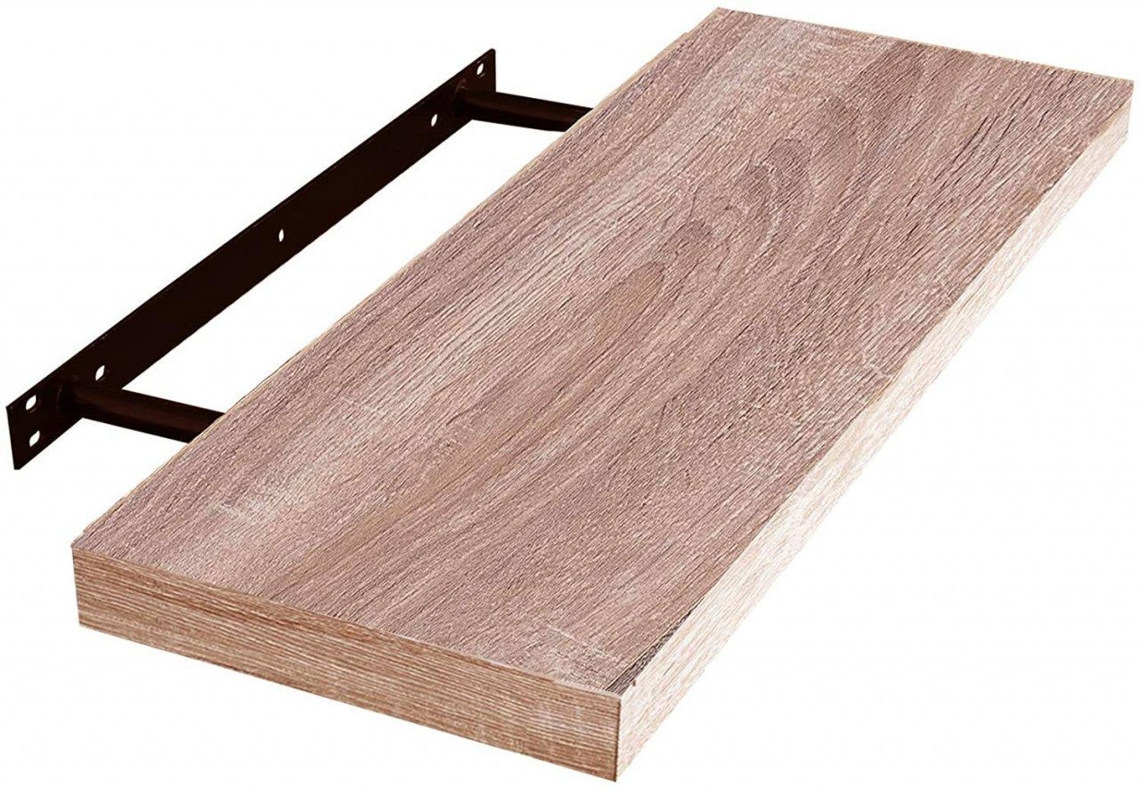 EUGAD Wandregal, 1-tlg., Holz Board Modern in verschiedenen Farben Größen von EUGAD