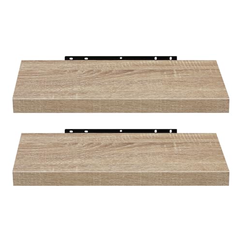 EUGAD Wandregal Wandboard 2er Set Hängeregal Holz Board Modern Eiche Gelb 40x22,9x3,8cm 0114QJ-2 EUGAD Wandregal Wandboard 2er Set Hängeregal Holz Board Modern Eiche Gelb 40x22,9x3,8cm 0114QJ-2 von EUGAD
