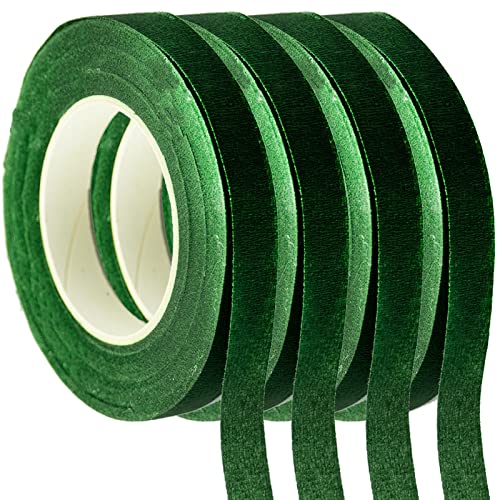 EUGENEKELLY 4 Stück Grün Floristenband,Selbstklebend Kreppband, Kreppband Blumenband Floristik Draht Klebeband Blumen Wickelband Floral Wire Tape für Bouquet Blumensträuße DIY Kunsthandwerk EUGENEKELLY 4 Stück Grün Floristenband,Selbstklebend Kreppband, Kreppband Blumenband Floristik Draht Klebeband Blumen Wickelband Floral Wire Tape für Bouquet Blumensträuße DIY Kunsthandwerk von EUGENEKELLY