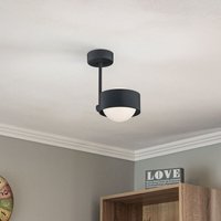 [GEBRAUCHT] B-Ware Euluna Deckenleuchte Mado Deckenlampe Deckenlicht Aus Stahl Schwarz Einflammig von EULUNA
