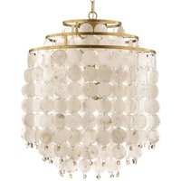 [GEBRAUCHT] B-Ware Euluna Hängeleuchte Ruben Deckenlampe Wohnzimmerlampe Lampe Leuchte Perlmutt E27 von EULUNA