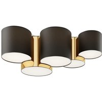 [GEBRAUCHT] Euluna Deckenlampe Mona Deckenlampe Deckenlicht Lampe Fünfflammig Schwarz/Gold B-Ware von EULUNA
