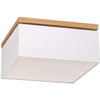 [GEBRAUCHT] Euluna Deckenleuchte Canvas Deckenlampe Wohnzimmerlampe Lampe Leuchte Weiß 45x45 B-Ware von EULUNA