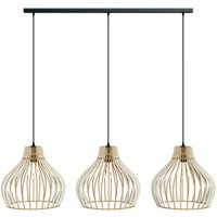 [GEBRAUCHT] Euluna Hängeleuchte Barrel Mit Holzschirmen Deckenlampe Deko Pendelleuchte 29 B-Ware von EULUNA