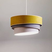 [GEBRAUCHT] Euluna Hängeleuchte Lampe Leuchte Hängelampe Pastell Trio Senf/Grau/Hellgrau 465 B-Ware von EULUNA