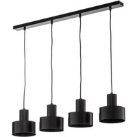 [GEBRAUCHT] Euluna Hängeleuchte Rif 4 Pendelleuchte Deckenlampe Linear 4 Flammig E27 Schwarz B-Ware von EULUNA