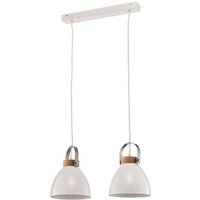 [GEBRAUCHT] Euluna Pendelleuchte Bergen Deckenlampe Pendelleuchte Deckenlampe E27 2 Flg Weiß B-Ware von EULUNA