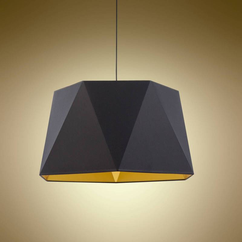 Hängeleuchte Ivo, schwarz/gold von TK Lighting