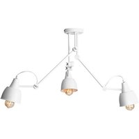 [NEUWERTIG] B-Ware Euluna Deckenlampe 814 Deckenlampe Lampe Leuchte Verstellbar 3 Flammig Weiß von EULUNA
