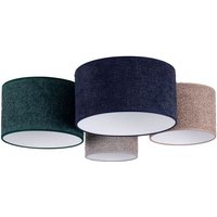 [NEUWERTIG] Euluna Deckenleuchte Boucle 4fl Blau Grün Cappuccino Grau Deckenlampe Leuchte B-Ware von EULUNA