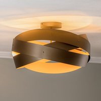 [NEUWERTIG] Euluna Deckenleuchte Tornado Kaffeebraun ø 50 Cm Deckenlampe Lampe Leuchte S537 B-Ware von EULUNA