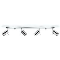 [NEUWERTIG] Euluna Deckenstrahler Round Deckenlampe Lampe Chrom Vierflammig Gu10 Led Linear B-Ware von EULUNA