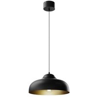 [NEUWERTIG] Euluna Hängeleuchte Basca Deckenlampe Pendelleuchte Außen Schwarz Innen Kupfer B-Ware von EULUNA
