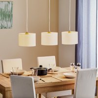[NEUWERTIG] Euluna Hängeleuchte Corralee Deckenlampe Pendelleuchte Leuchte Weiß Dreiflam757 B-Ware von EULUNA