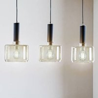 [NEUWERTIG] Euluna Hängeleuchte Hängeleuchte Lampe Leuchte Viva Rauch/Schwarz/Chrom 3 Flammi B-Ware von EULUNA