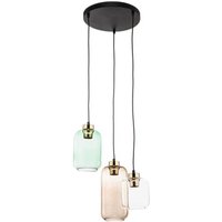 [NEUWERTIG] Euluna Hängeleuchte Marco Green Deckenlampe Pendelleuchte E27 3 Flg Grün Braun B-Ware von EULUNA