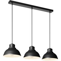 [NEUWERTIG] Euluna Hängeleuchte Sven Hängeleuchte Lampen Leuchten Dreiflammig E27 Schwarz683 B-Ware von EULUNA