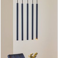 [NEUWERTIG] Euluna Hängeleuchte Thin Hängelampe Deckenlampe Lampe Schwarz Fünfflammig Lin941 B-Ware von EULUNA