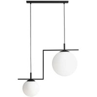 [NEUWERTIG] Euluna Hängeleuchte Zac Deckenlampe Pendelleuchte Deko Deckenlampe 2 Flg Schwarz B-Ware von EULUNA