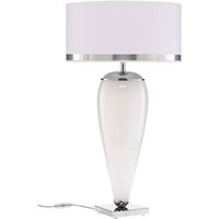 [NEUWERTIG] Euluna Tischleuchte Lund Tischlampe Tischlicht Leuchte Lampe Weiß Opal Höhe 70cm B-Ware von EULUNA