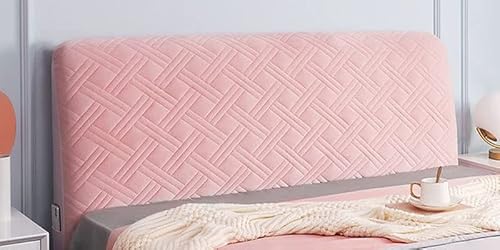 EUPEFIST Elastische Bett Bettkopfteil Hussen Bettkopfteil Bezug Kopfteilabdeckung 160/180/200CM StaubhüLle Bett Kopf Abdeckung Staubdicht Kopfteil Hussen Einfarbig Boxspringbett Kopfteilbezug von EUPEFIST