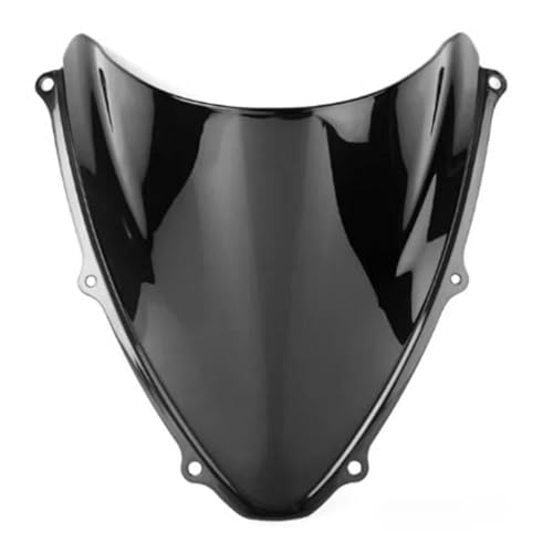 EUQIXMR Motorrad Windschutzscheibenverlängerung Für Suzuki GSXR600 GSXR750 GSX-R 600 750 K6 K7 2006 2007 Motorrad Windschutzscheibe Windabweiser Windschutz(Schwarz) von EUQIXMR