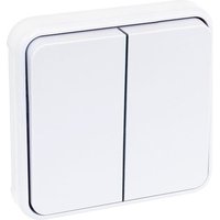 Doppelte zusammensetzbare Pendelleuchte 10A - IP55 - oxxo Weiß von EUR OHM