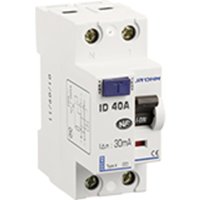 Fehlerstromschutzschalter 1P+N 30mA oben/unten Anschluss Klasse A 40A - 2 Module Fehlerstromschutzschalter 1P+N 30mA oben/unten Anschluss Klasse A 40A - 2 Module von EUR OHM