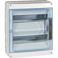 Modulares wasserdichtes Gehäuse mit flexiblen Membraneingängen – IP65 – IK07, 24 Module (2x12) von EUR OHM