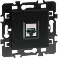 RJ45 Cat6 STP Grade 3 (Multimedia) Multi-Services + Abdeckung - ESPRIT Farbe Anthrazit von EUR OHM